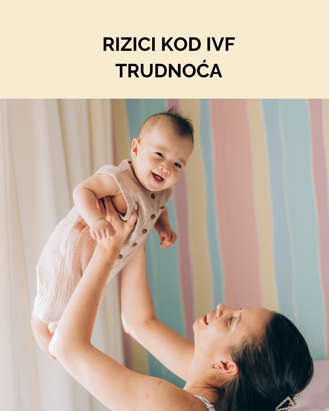 Rizici kod vantjelesne oplodnje ( IVF, VTO )  – Minimalni i pod kontrolom